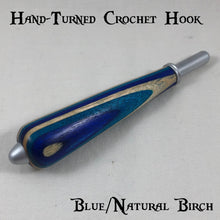 Stained Wood Hand-Turned Crochet Hook