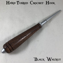 Natural Wood Hand-Turned Crochet Hook